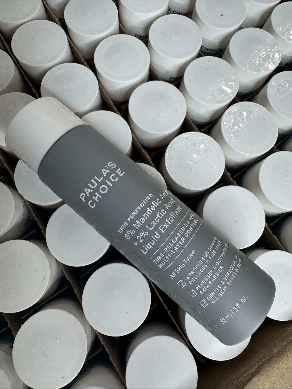 Paul’s choice 6% Mandelic Acid + 2% Lactic Acid Liquid Exfoliant box of 70